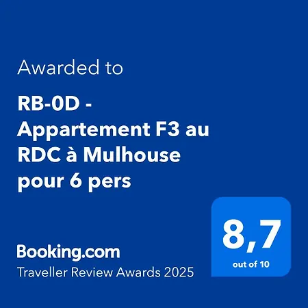 Rb-0d Joli 3 Pieces Equipe Au Rdc - 1 A 6 Pers 公寓 牟罗兹